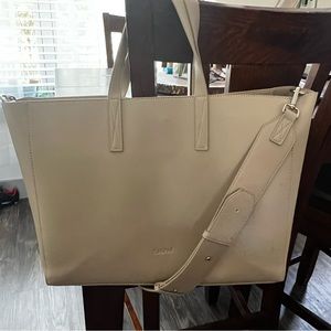 Calpak Haven Laptop Tote Bag - Birch